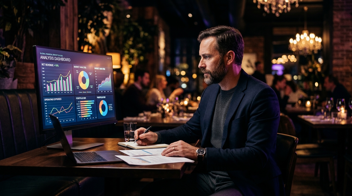 Restoran ve otel verilerini analiz eden maliyet danışmanı